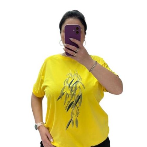 Футболка Novetly Store (52-56) 25041 yellow (лето) Novetly Store 25041 yellow