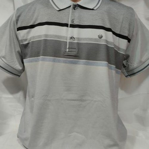 Футболка Panda (L-3XL) 1852 grey (лето) Panda 1852 grey