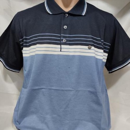 Футболка Panda (L-3XL) 1853 l.blue (лето) Panda 1853 l.blue