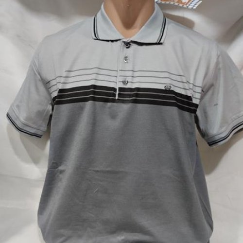 Футболка Panda (L-3XL) 1857 grey (лето) Panda 1857 grey
