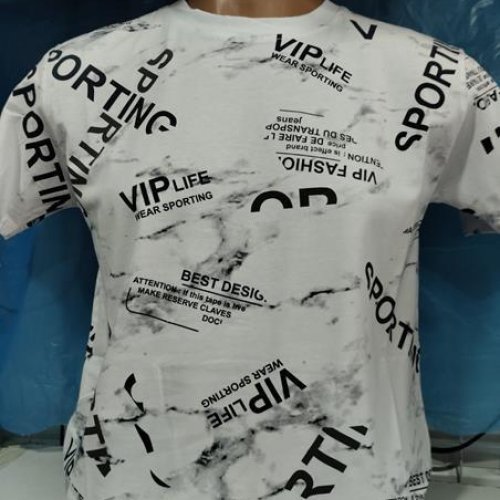 Футболка Panda (S-2XL) 1881 white (лето) Panda 1881 white