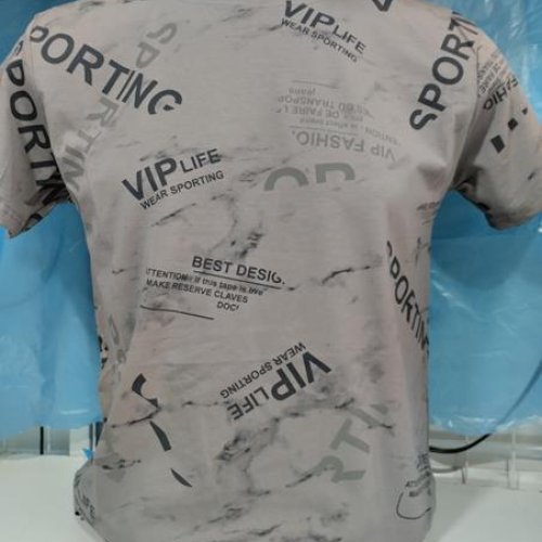 Футболка Panda (S-2XL) 1884 grey (лето) Panda 1884 grey