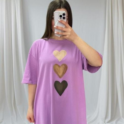 Туника G.L.S.A (50-58) 25081 lilac (лето) G.L.S.A 25081 lilac