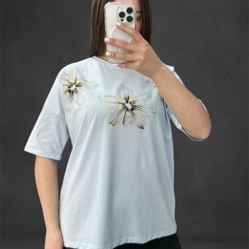 Футболка Ekvato (46-52) 25034 l.blue (лето) Ekvato 25034 l.blue
