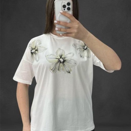 Футболка Ekvato (46-52) 25034 white (лето) Ekvato 25034 white