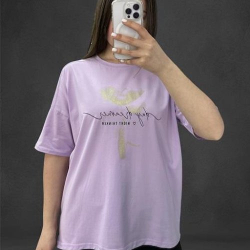 Футболка Ekvato (46-52) 25032 lilac (лето) Ekvato 25032 lilac