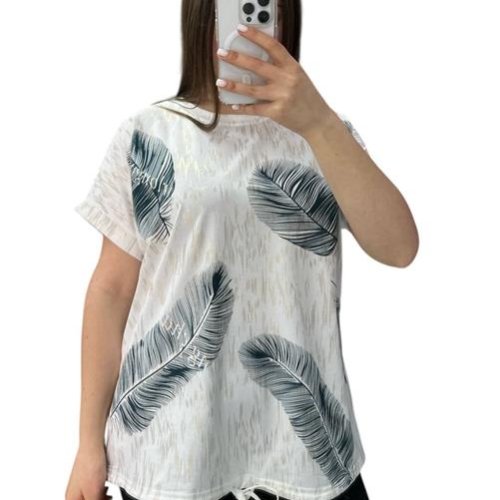 Футболка Ekvato (48-56) 25065 white (лето) Ekvato 25065 white