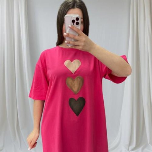 Туника Ekvato (50-58) 25081 crimson (лето) Ekvato 25081 crimson