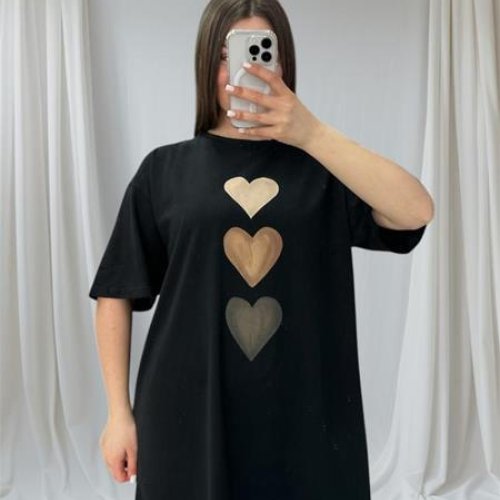 Туника Ekvato (50-58) 25081 black (лето) Ekvato 25081 black
