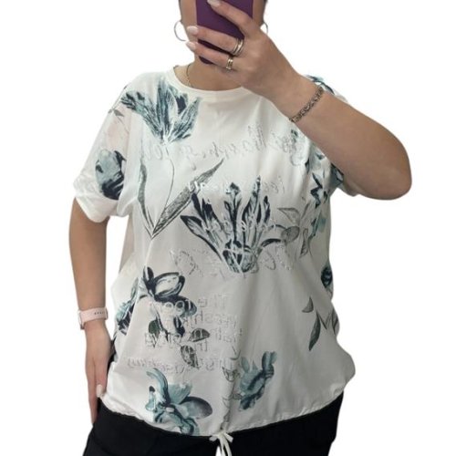 Футболка Ekvato (54-64) 25083 white (лето) Ekvato 25083 white