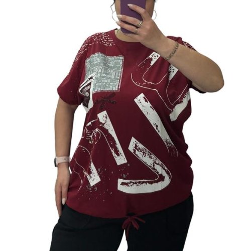 Футболка Shipi (54-64) 25082 wine (лето) Shipi 25082 wine