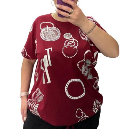 Футболка Shipi (54-64) 25085 wine (лето) Shipi 25085 wine