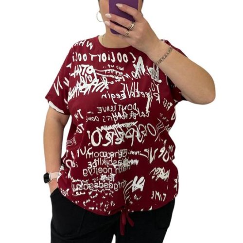 Футболка Shipi (54-64) 25084 wine (лето) Shipi 25084 wine