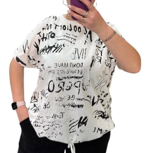 Футболка Novetly Store (54-64) 25084 white (лето) Novetly Store 25084 white