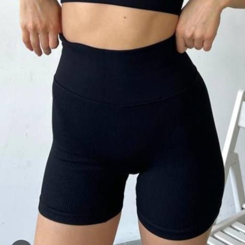 Велосипедки Sport style (S-XL) 05711 black (лето) Sport style 05711 black