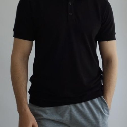 Футболка Sport style (M-2XL) 2139 black (лето) Sport style 2139 black