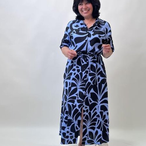 Платье LIArt (48-50) 943 blue (лето) LIArt 943 blue
