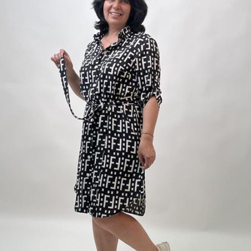 Платье LIArt (50-56) 941 black (лето) LIArt 941 black