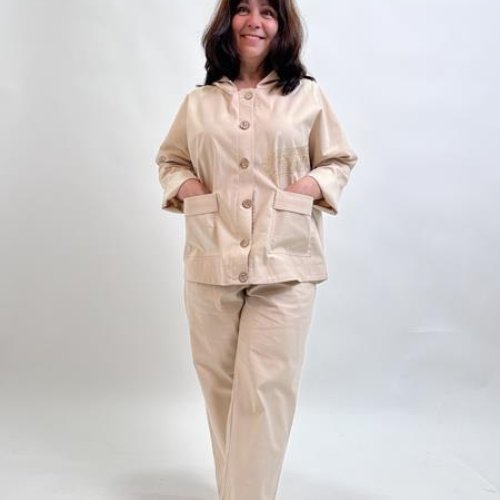 Костюм LIArt (50-56) 891 beige (деми) LIArt 891 beige