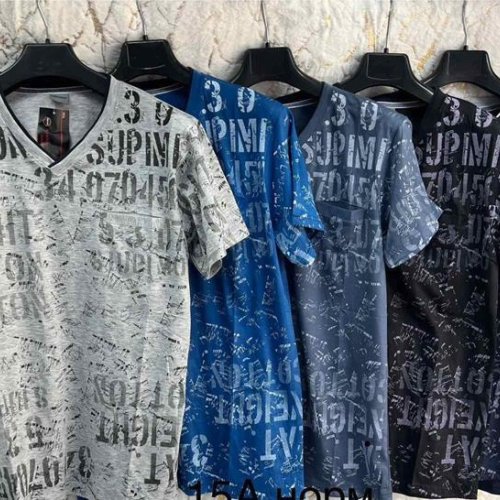 Футболка Vanda (XL-3XL) 15B mix (лето) Vanda 15B mix