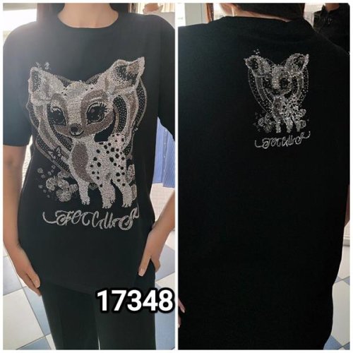Футболка MMC clothes (one size) 17348 black (лето) MMC clothes 17348 black