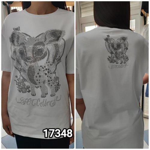 Футболка MMC clothes (one size) 17348 white (лето) MMC clothes 17348 white
