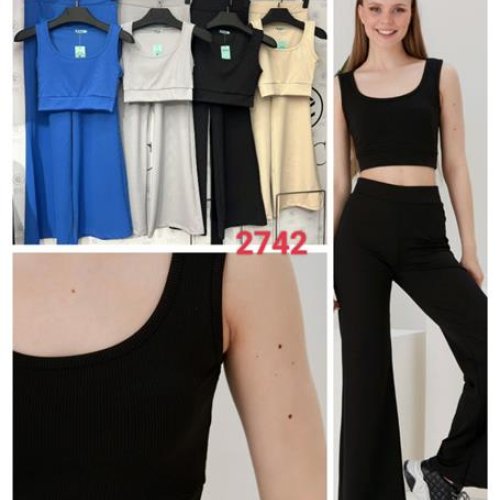 Костюм MMC clothes (42-48) 2742 beige (лето) MMC clothes 2742 beige