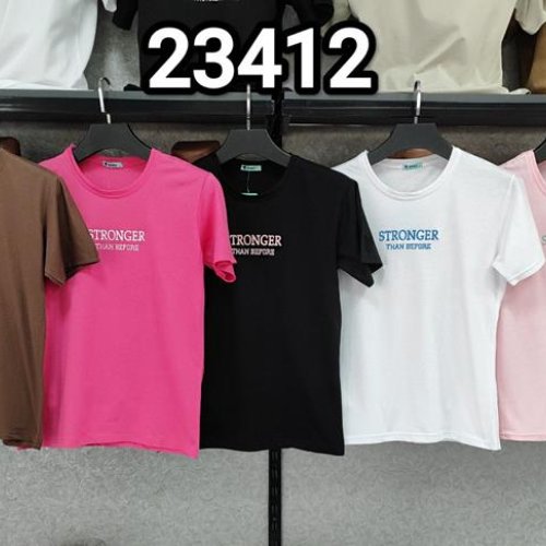 Футболка MMC clothes (44-50) 23412 d.pink (лето) MMC clothes 23412 d.pink