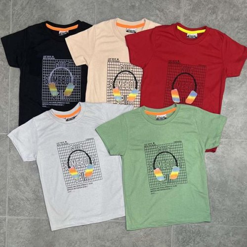 Футболка Fili kids (3-7) FK1068 grey (лето) Fili kids FK1068 grey