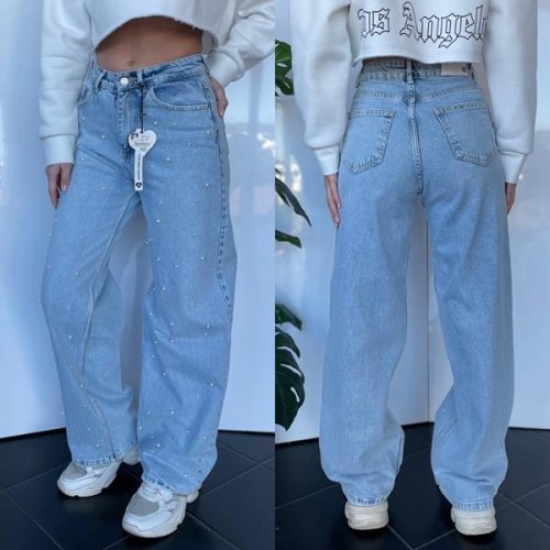 Джинсы Phi Hung (25-30) P66 l.blue (деми) Phi Hung P66 l.blue
