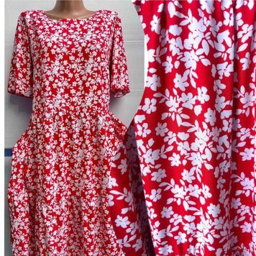 Платье Potok (50-56) 773 red-white (лето) Potok 773 red-white