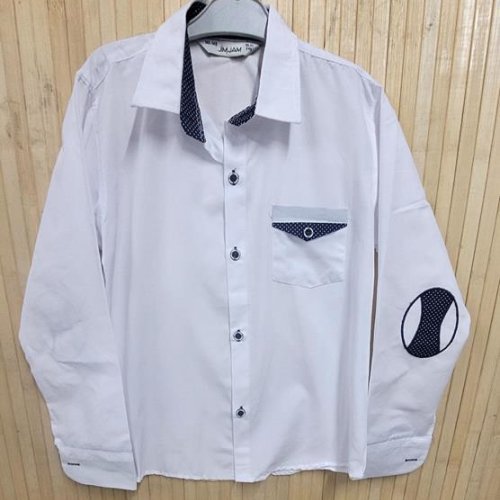 Рубашка Baykush (11-15) B244 white (деми) Baykush B244 white