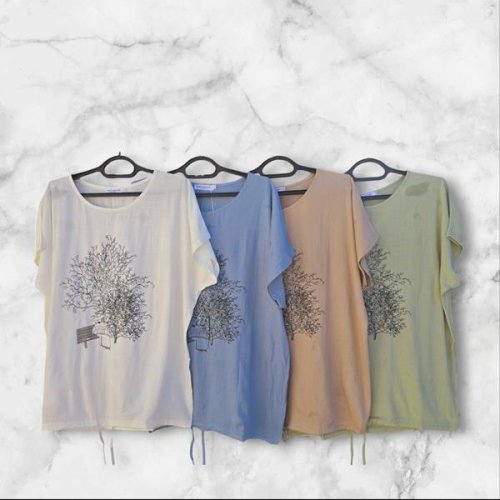 Футболка Dorimodes (M-2XL) AL1804 blue (лето) Dorimodes AL1804 blue