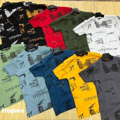 Футболка Navas (S-2XL) NV346 black-yellow (лето) Navas NV346 black-yellow