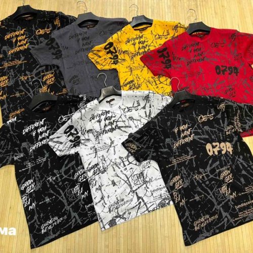 Футболка Navas (S-2XL) NV368 black-grey (лето) Navas NV368 black-grey