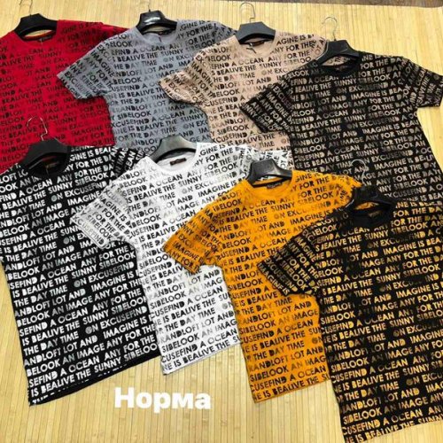Футболка Navas (S-2XL) NV376 black-yellow (лето) Navas NV376 black-yellow