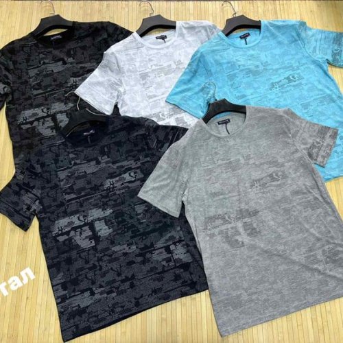 Футболка Navas (3XL-6XL) NV415 l.blue (лето) Navas NV415 l.blue