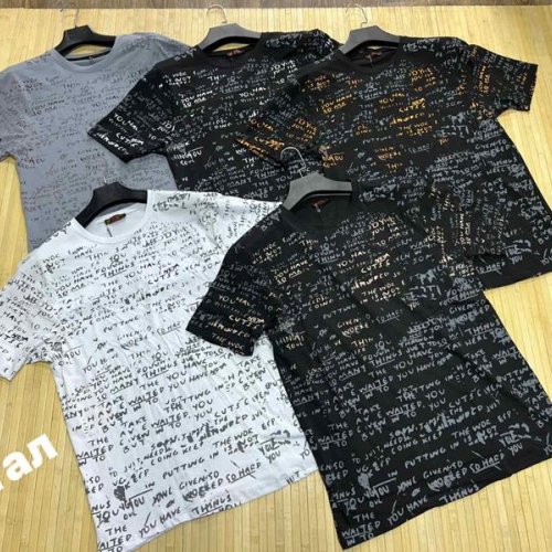 Футболка Navas (2XL-6XL) NV425 black-beige (лето) Navas NV425 black-beige