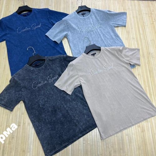 Футболка Navas (M-2XL) NV440 l.blue (лето) Navas NV440 l.blue