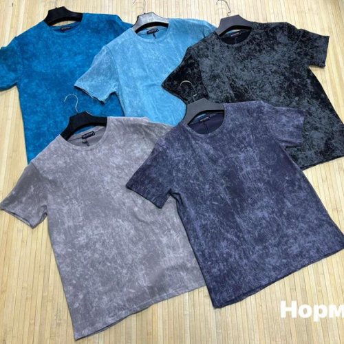 Футболка Navas (M-2XL) NV485 blue (лето) Navas NV485 blue