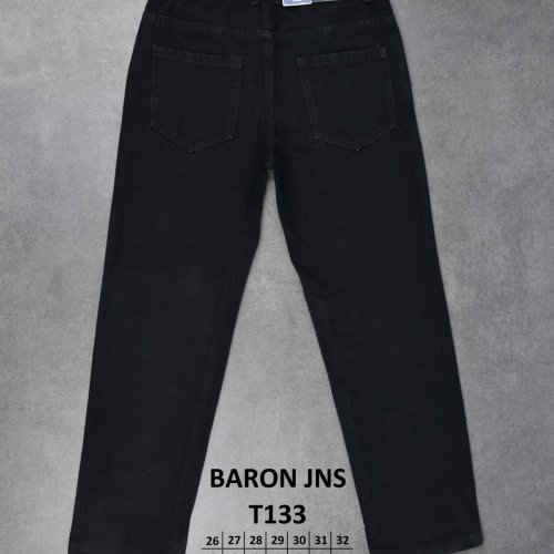 Джинсы God Baron (26-32) T133 black (деми) God Baron T133 black