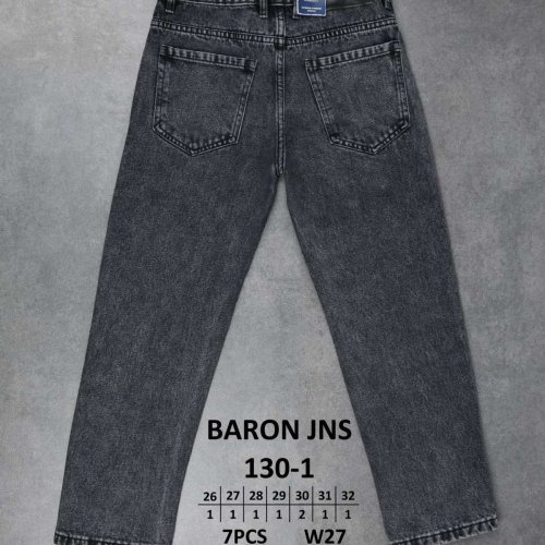 Джинсы God Baron (26-32) 130-1 grey (деми) God Baron 130-1 grey