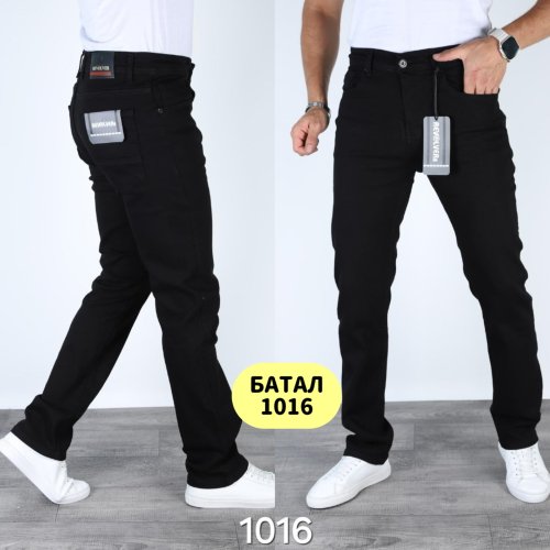Джинсы God Baron (32-40) 1016 black (деми) God Baron 1016 black