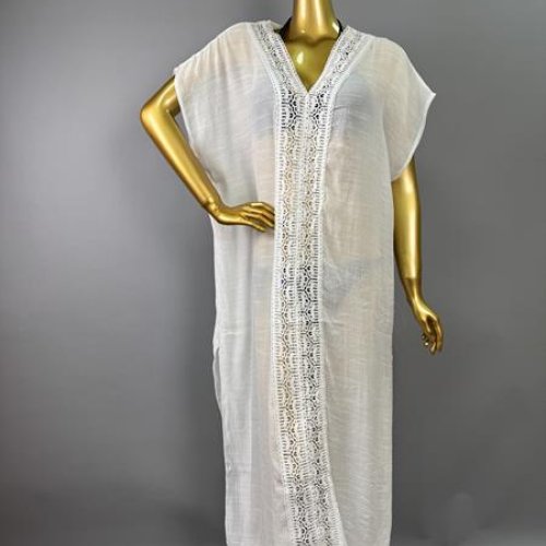 парео DFK (one size) 1-108 white (лето) DFK 1-108 white