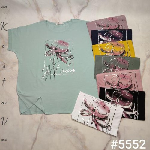 Футболка Kosta (54-60) 5552 mix (лето) Kosta 5552 mix