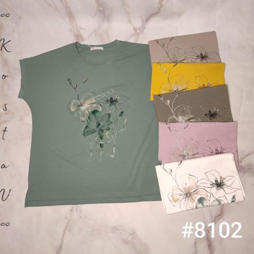 Футболка Kosta (50-54) 8102 mix (лето) Kosta 8102 mix