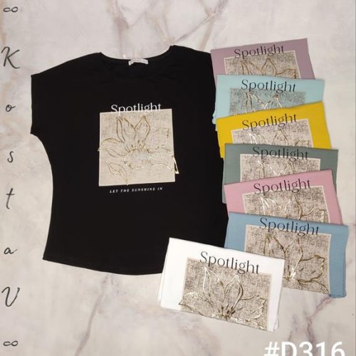 Футболка Kosta (46-50) D316 mix (лето) Kosta D316 mix