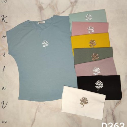 Футболка Kosta (46-50) D363 mix (лето) Kosta D363 mix
