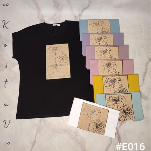 Футболка Kosta (50-54) E016 mix (лето) Kosta E016 mix