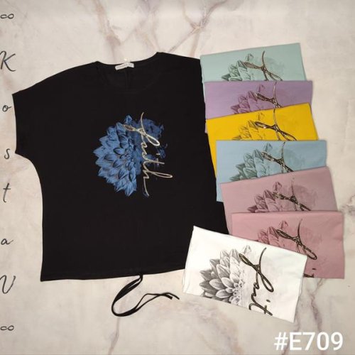 Футболка Kosta (52-56) E709 mix (лето) Kosta E709 mix